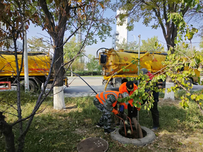 马鞍厂区管道清洗