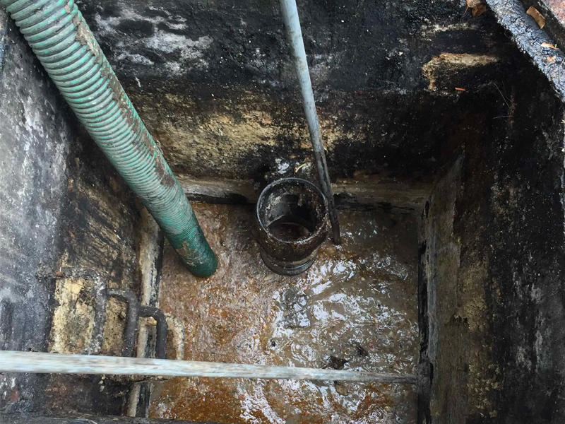 马鞍隔油池清理